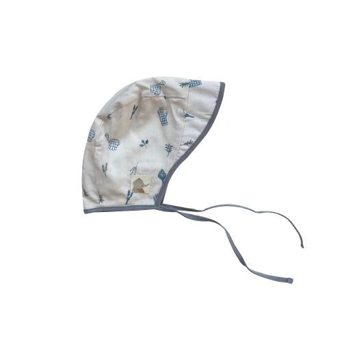 Auntie Me - Organic Gardening Double Faced Bonnet Hat