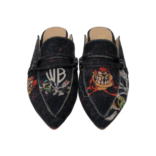 DOGO - Women Vegan Leather Slippers - Warner Bros Tasmanian Devil Design