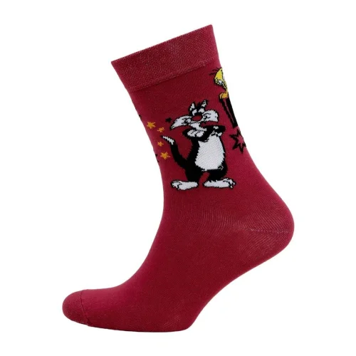 DOGO - Unisex Vegan Socks - Warner Bros Best Of Tweety And Sylvester Design