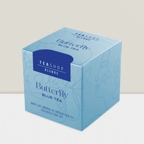 TeaShop - Butterfly Blue Tea Bag - Mavi Kelebek Çayı Harmanı Müslin Poşet