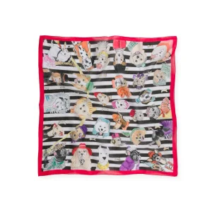 Woof Woof Cotton Scarf