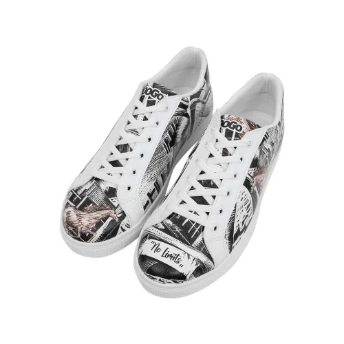 DOGO - Men Vegan Leather Sneakers - No Limits Design