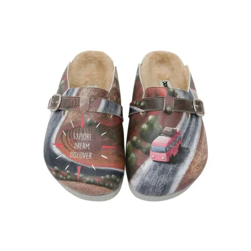 DOGO - Kids Vegan Leather Slippers - Highway To Adventure Design