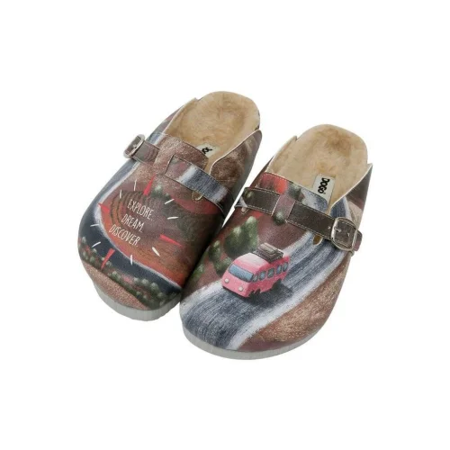 DOGO - Kids Vegan Leather Slippers - Highway To Adventure Design