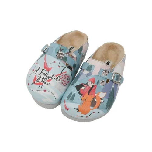 DOGO - Kids Vegan Leather Slippers - A Fairytale Bliss Design