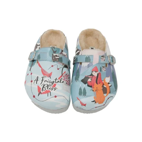 DOGO - Kids Vegan Leather Slippers - A Fairytale Bliss Design