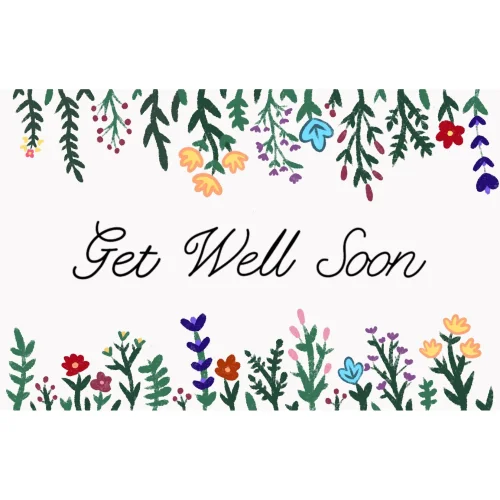 Mundough - Consept Greeting Card Get Well Soon