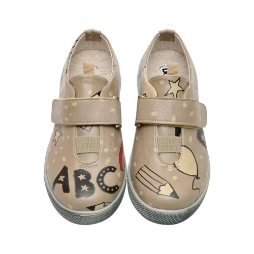 DOGO - Kids Vegan Leather Velcro Sneakers - Abc Design