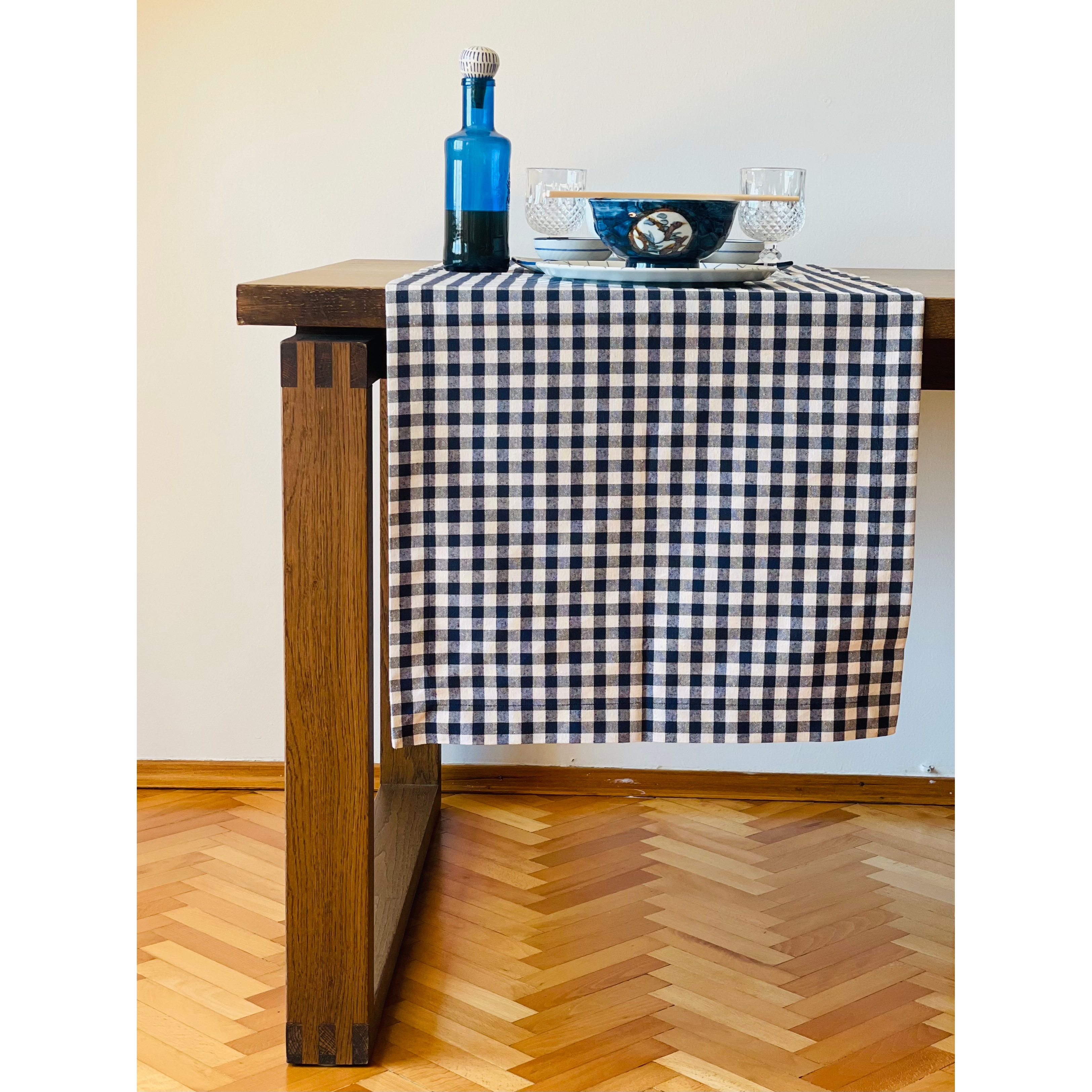 Gingham Table Runner