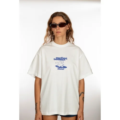 Aftersun Brand - Surfing Buddies Relax Fit Unisex T-shirt