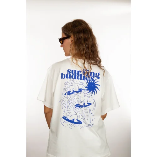 Aftersun Brand - Surfing Buddies Relax Fit Unisex T-shirt