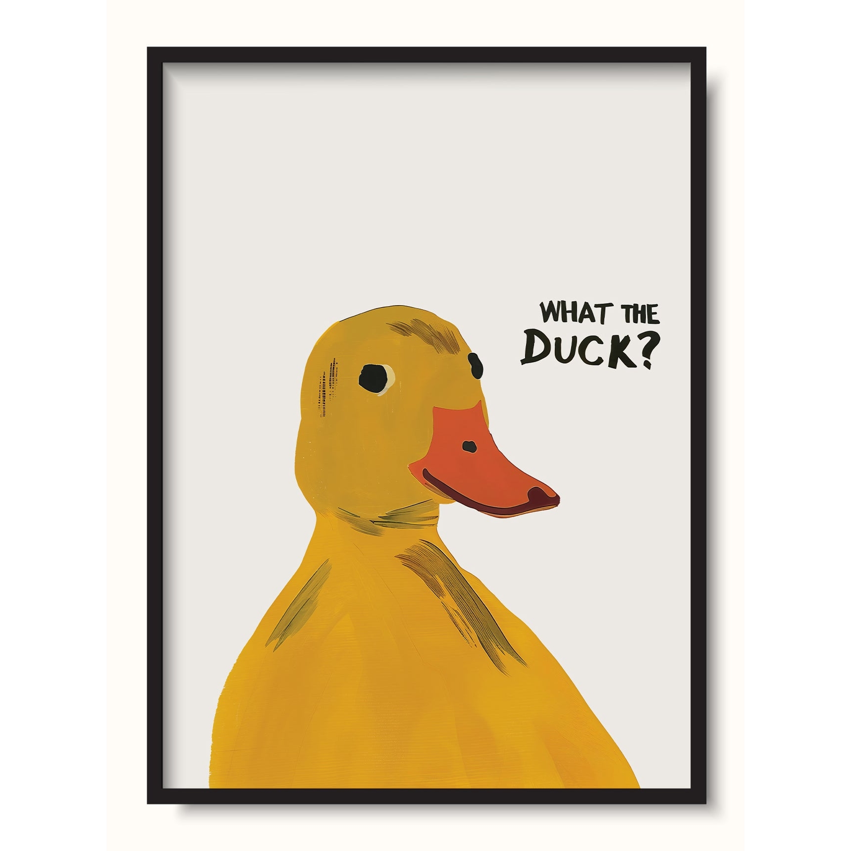 What The Duck? - Framed / Print