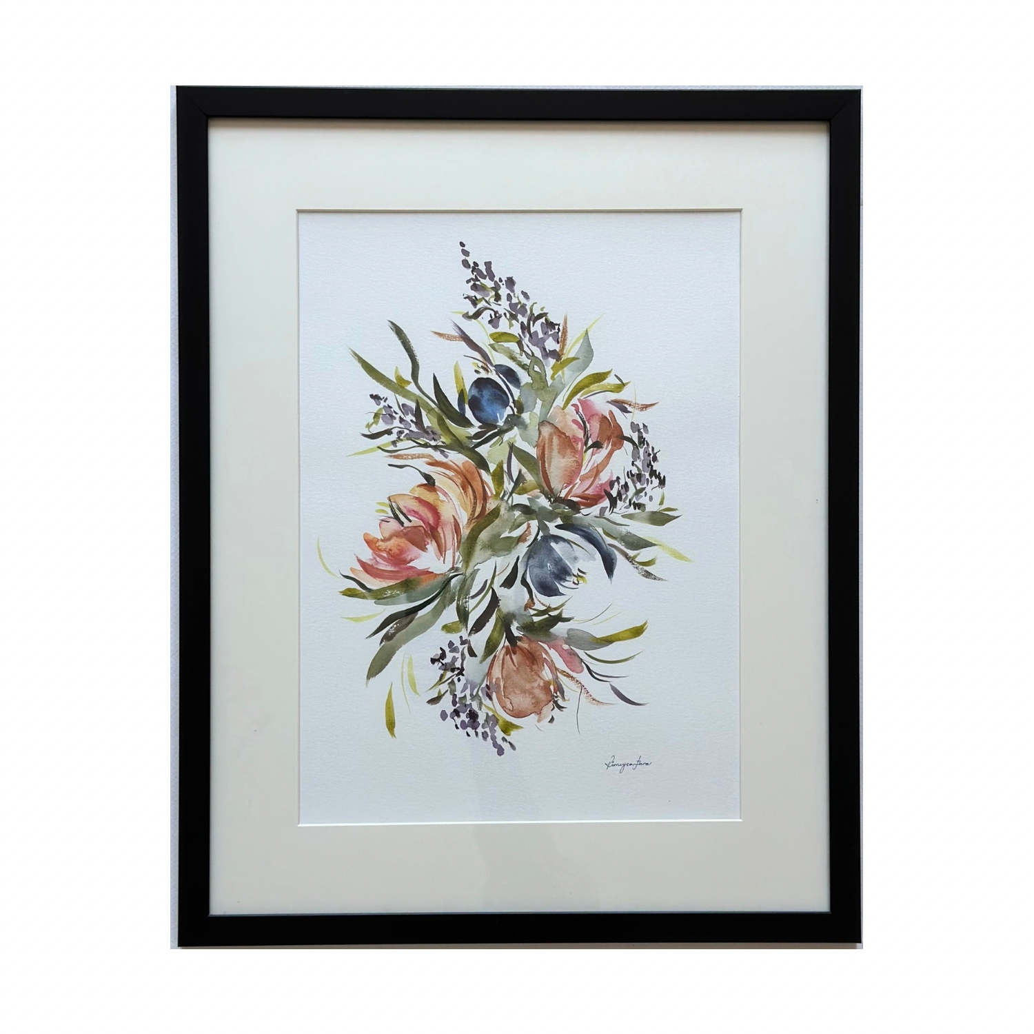 Floral Watercolor Painting-7