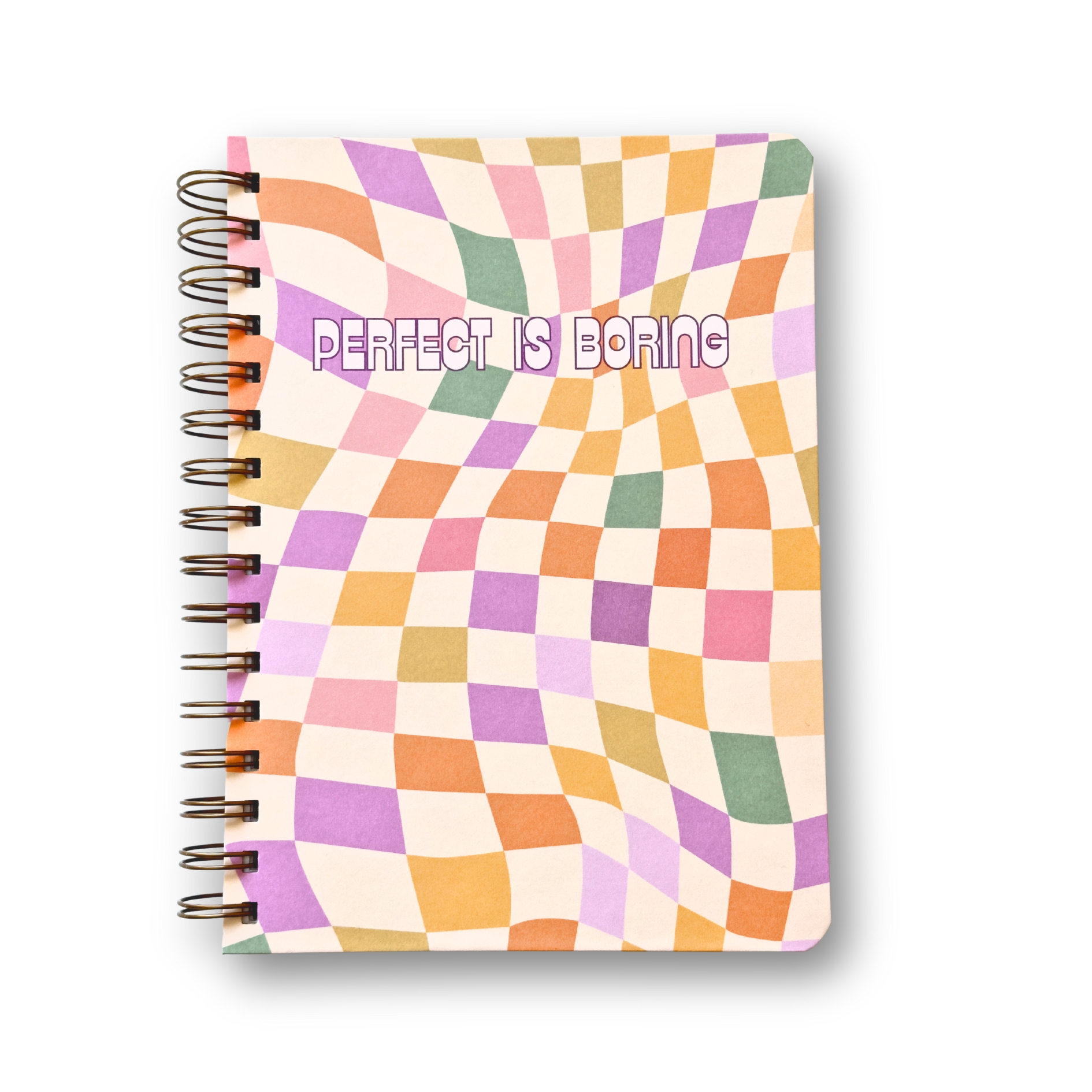 Perfect Is Boring Hand Made Notebook