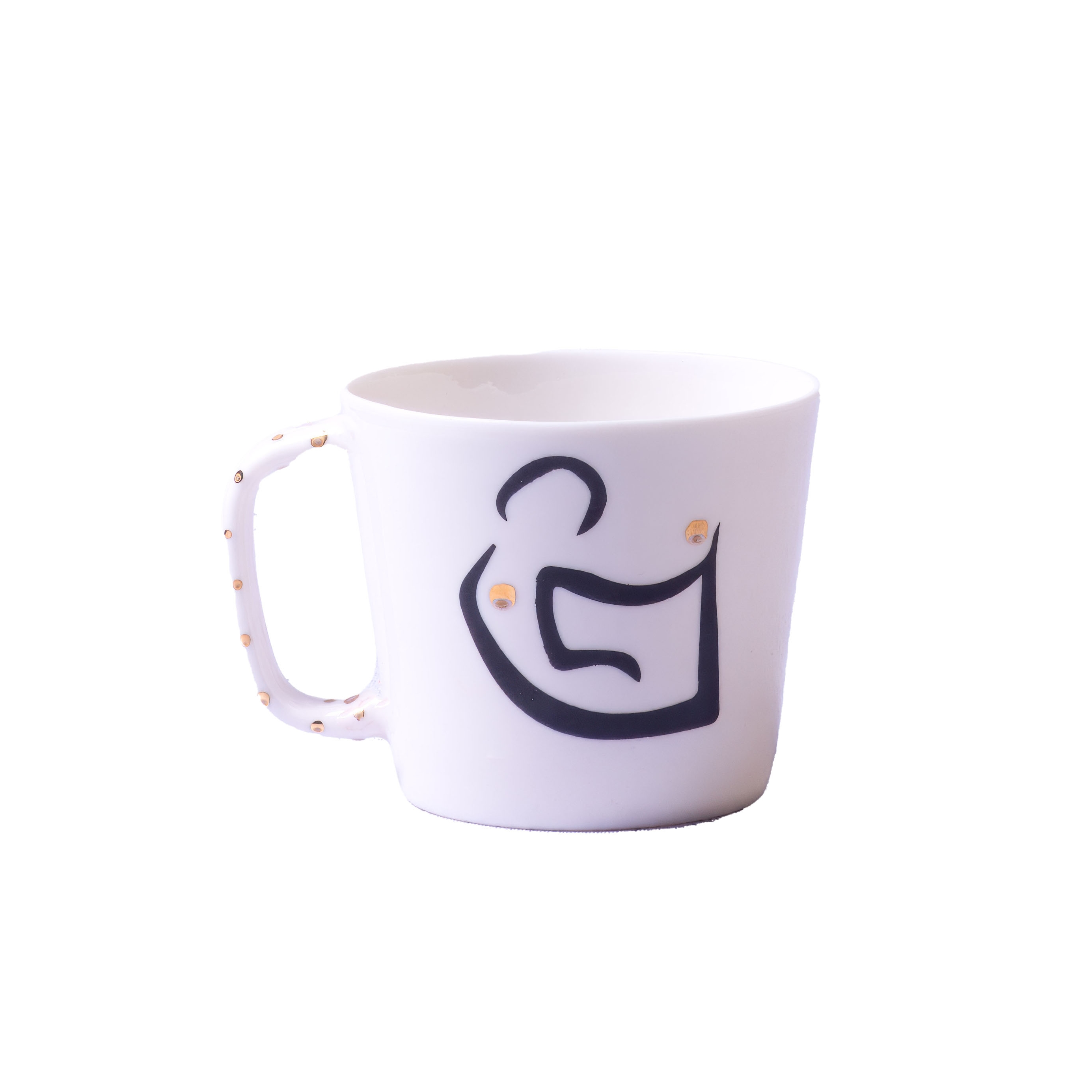 Porcelain Yoga Mug No:3