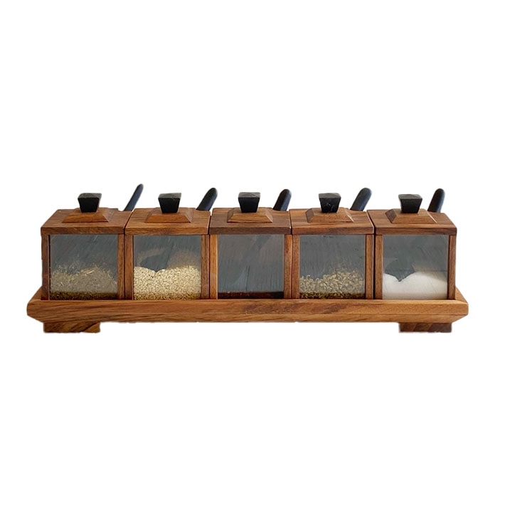 Bahama Spice Rack 5-piece