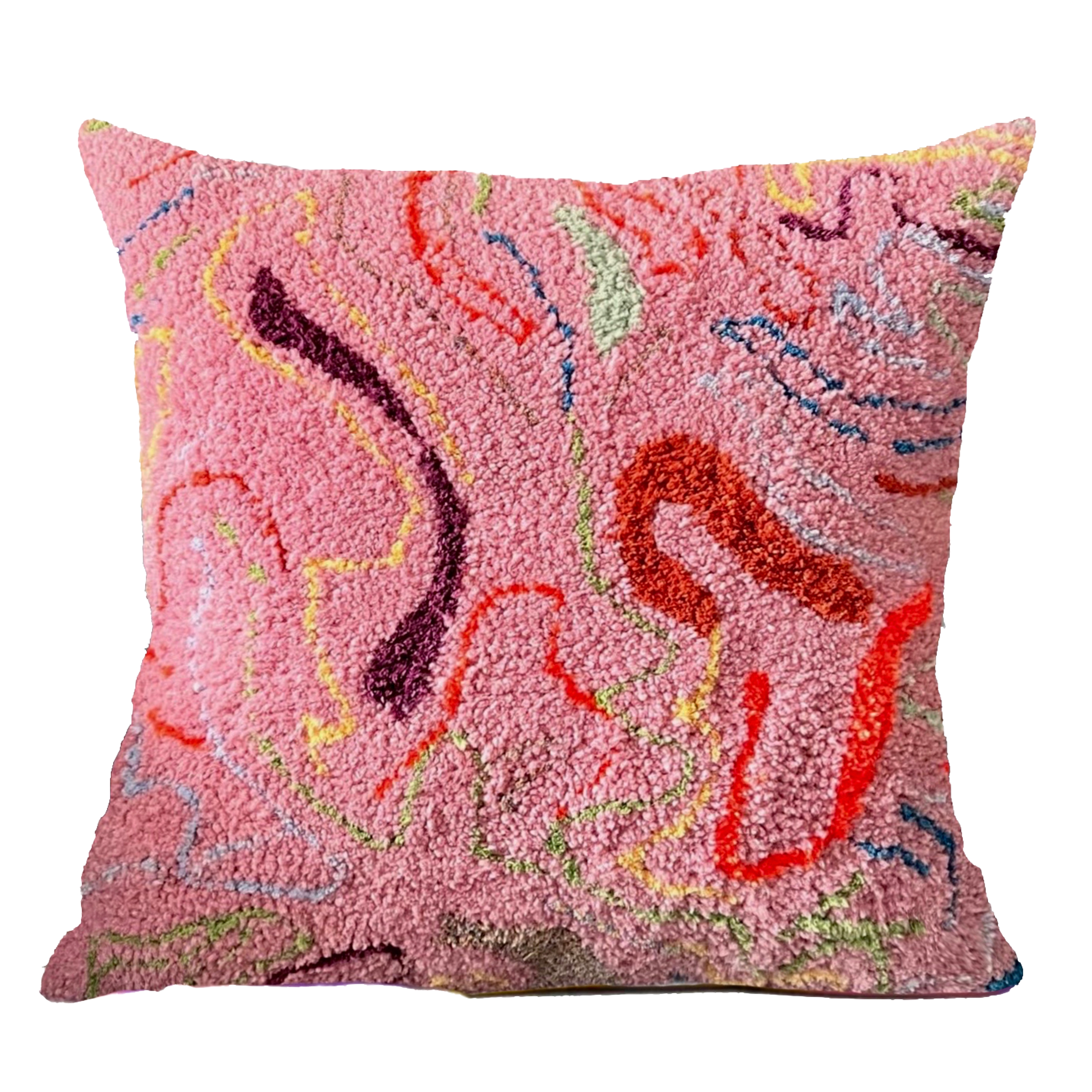 Colorful Throw Pillow