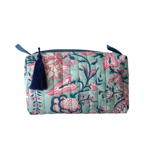 Bapubags - Bella Quilted Makeup Bag