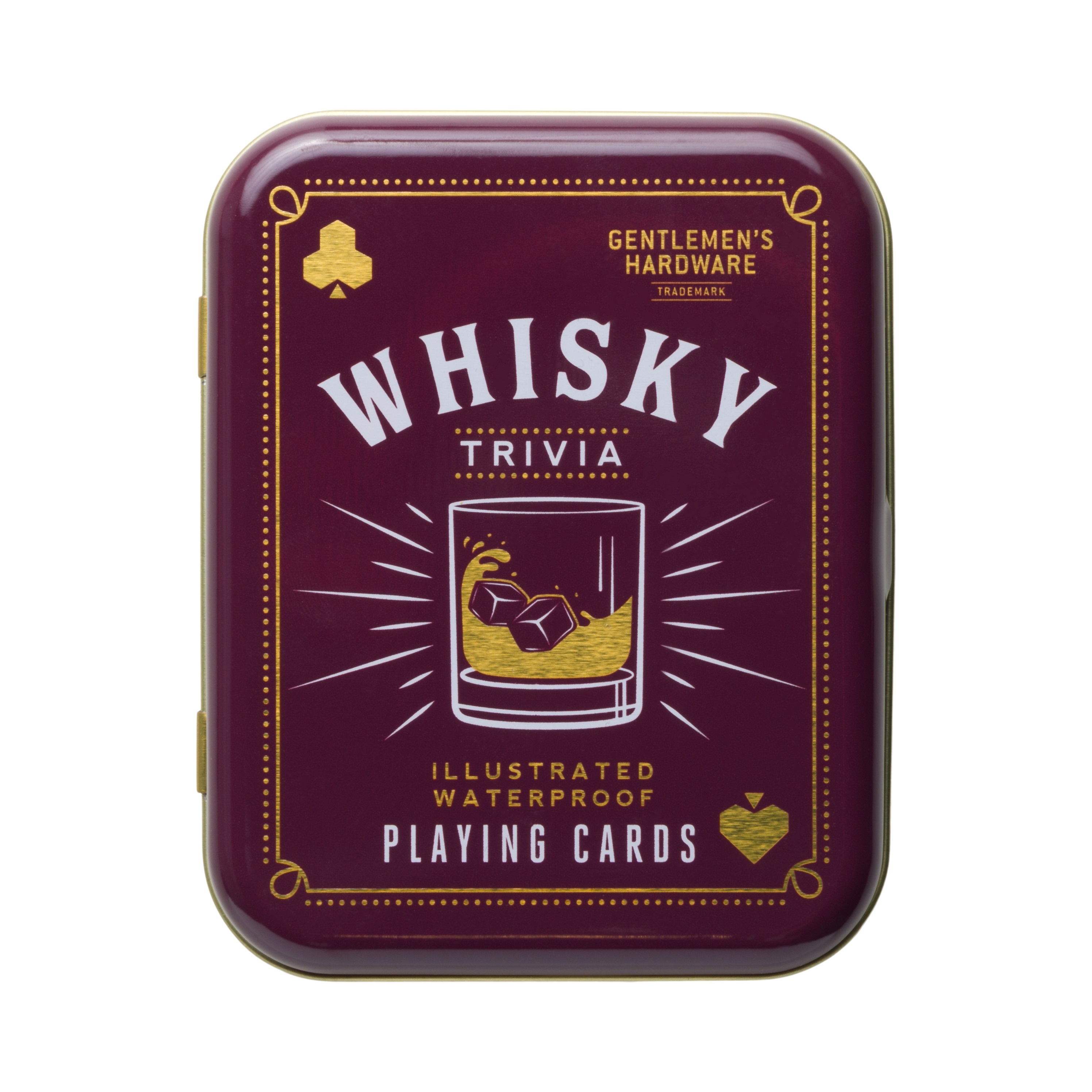 Whisky Trivia Waterproof Playing Cards