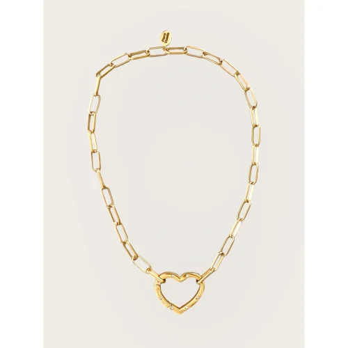 Pierre Violette - Carla Heart Necklace