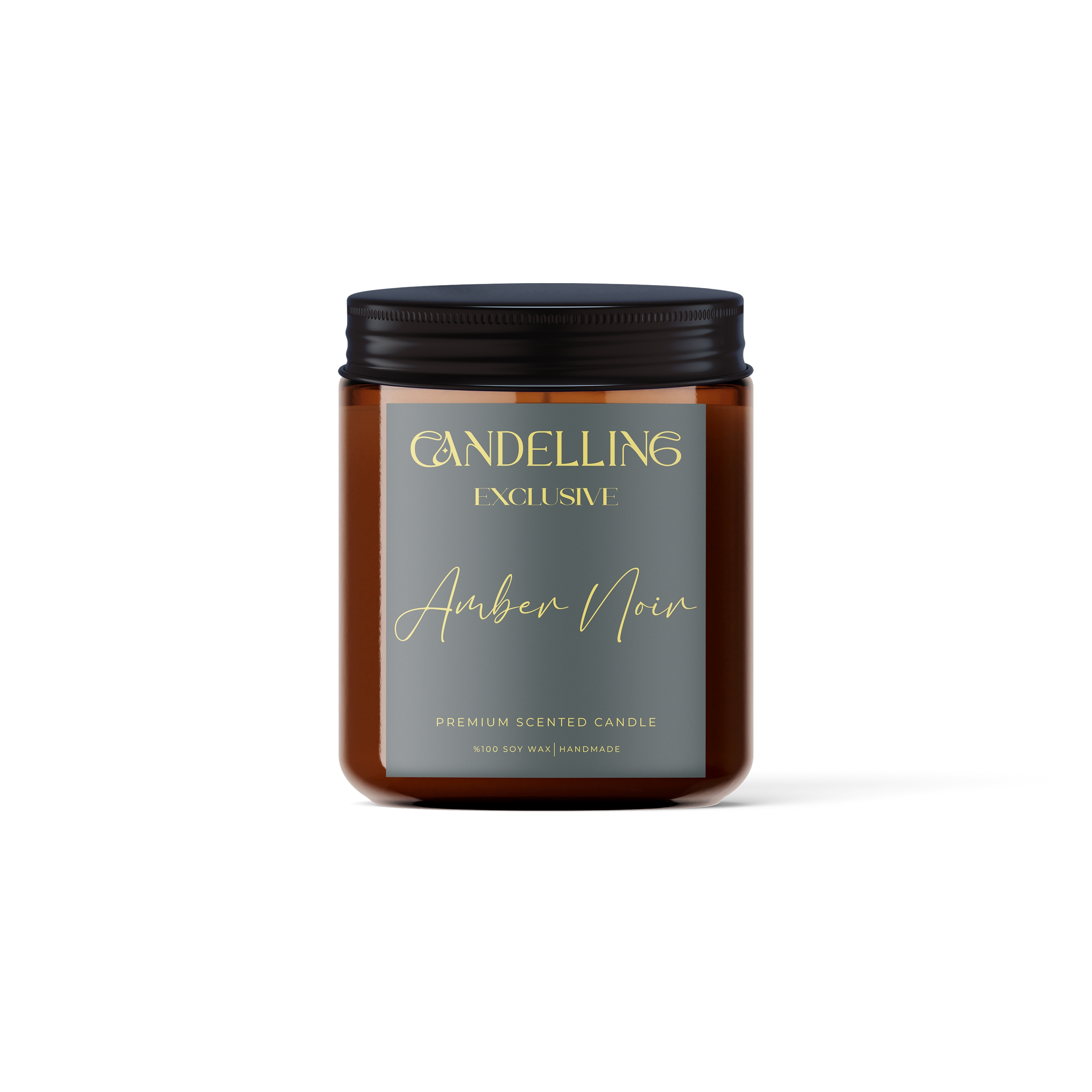 Candelling Exclusive Serisi Amber Noir Candle 250 Ml