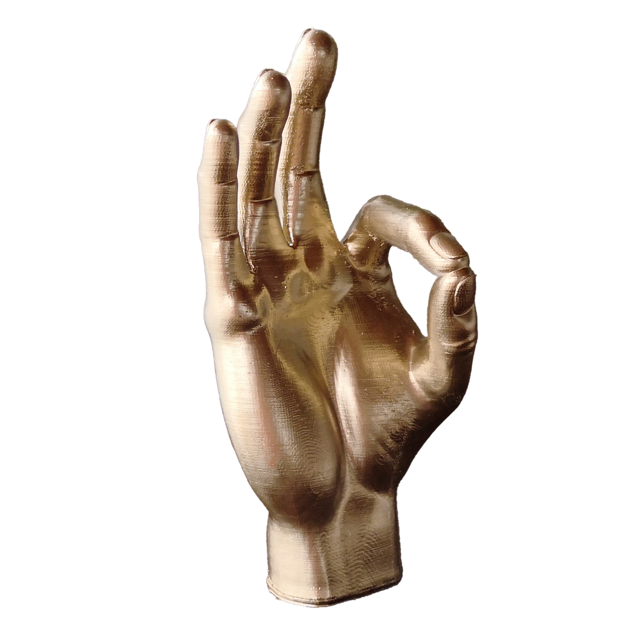 Okay Hand Sculpture