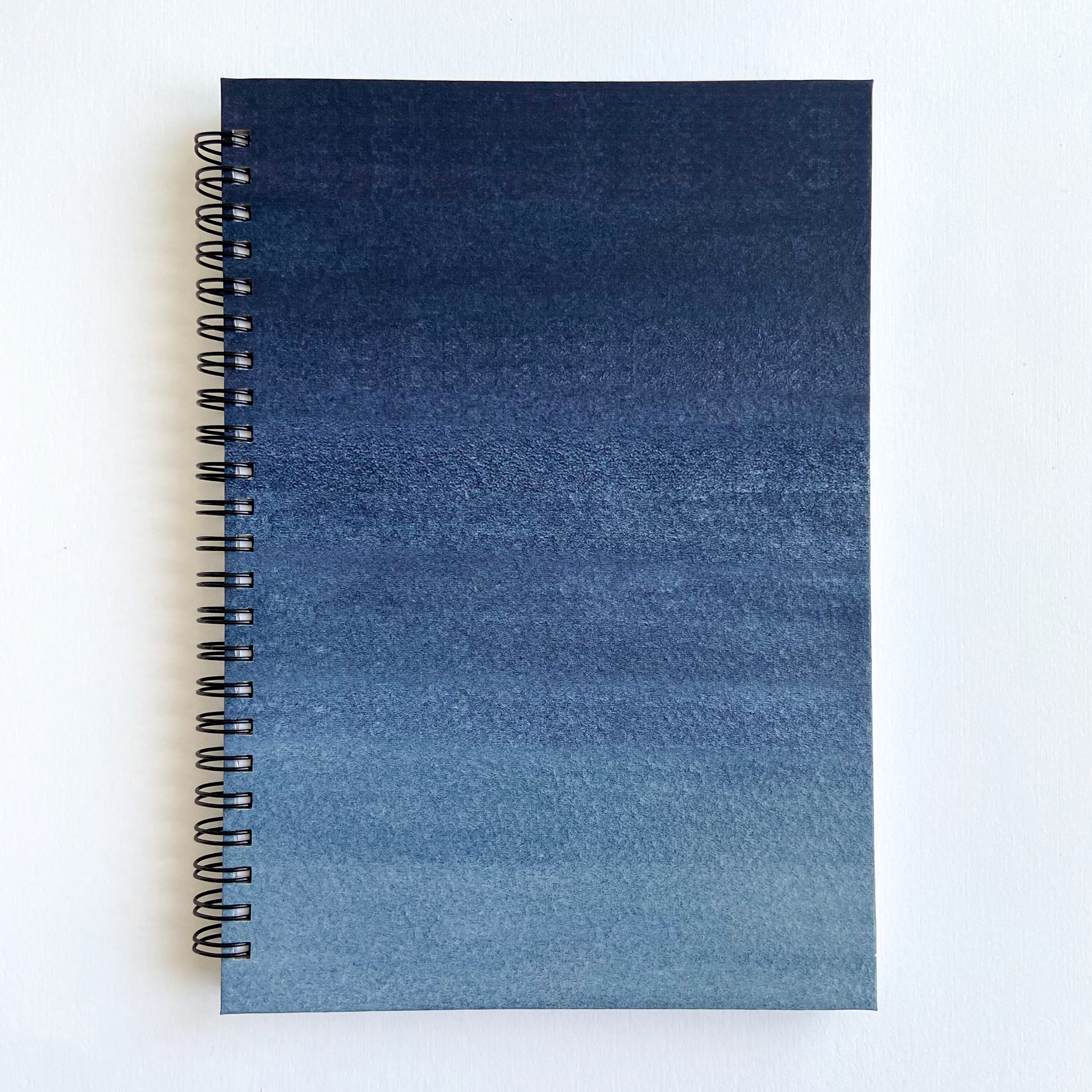 Monochrome Spiral Blank Notebook