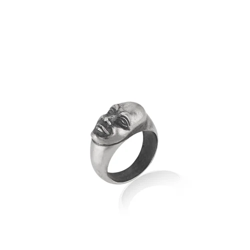 Melon - Melon Silve Face Ring