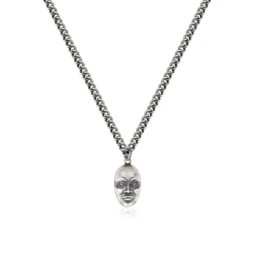 Melon - Melon Silver Face Necklace