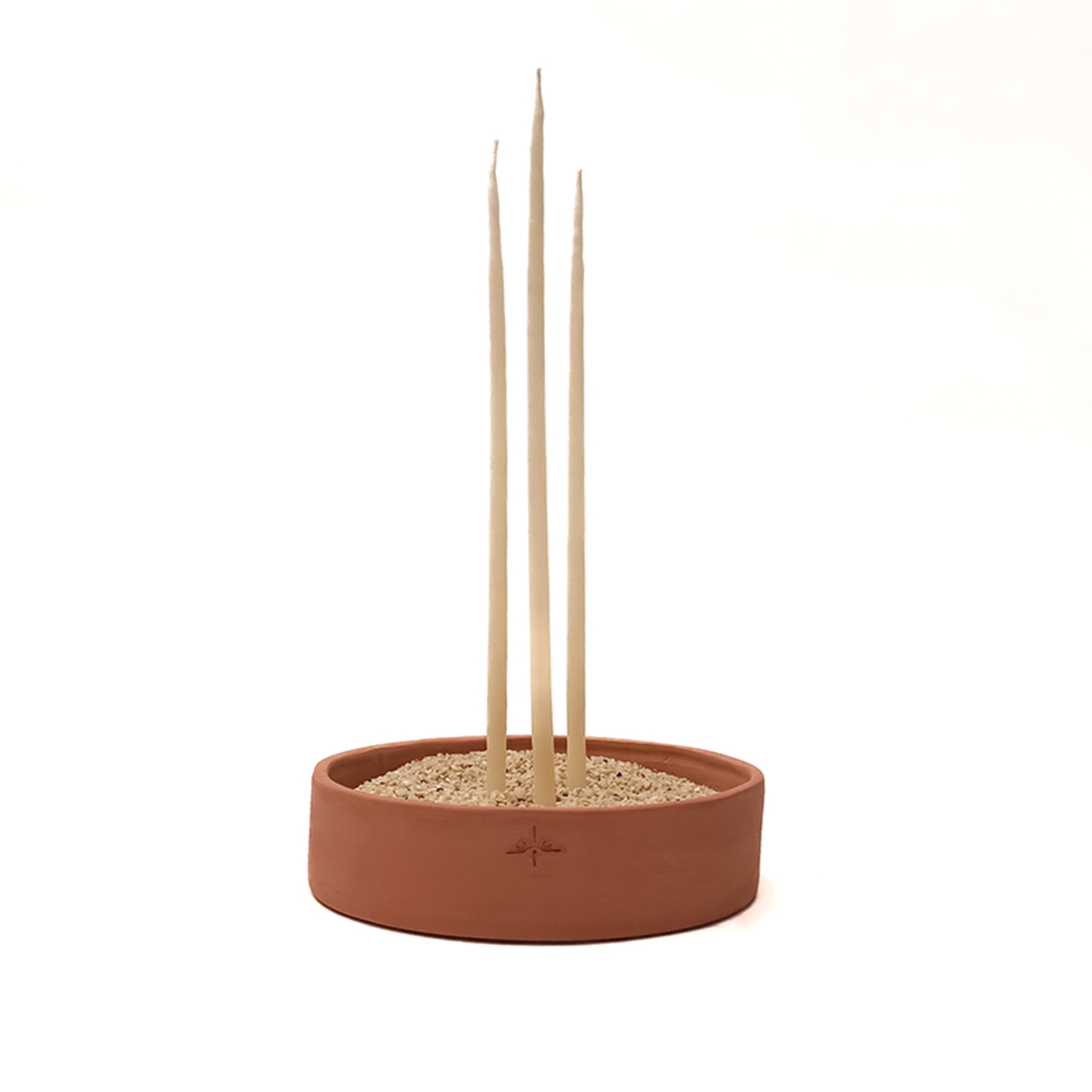 Temple | Ceramic Candle & Incense Holder