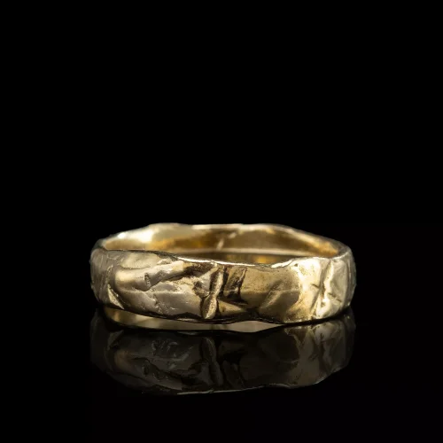 Atok Jewelry - The Etched Echo Ring