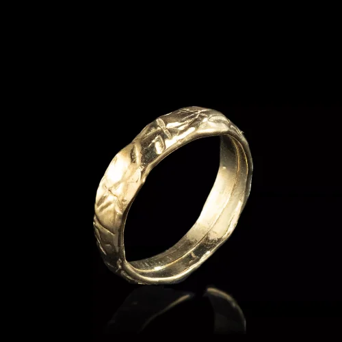 Atok Jewelry - The Etched Echo Ring