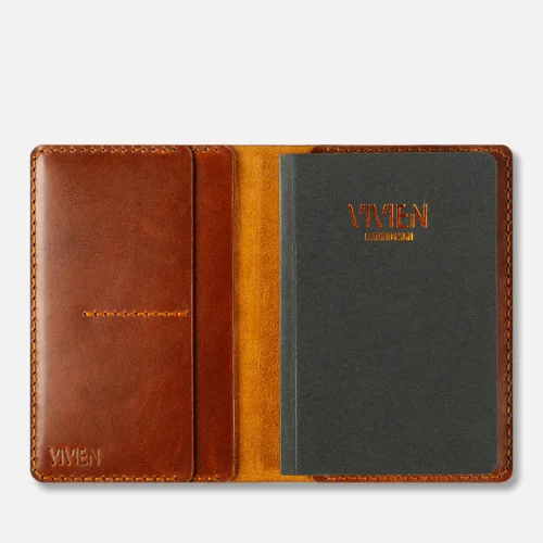 Vivien Leather Design - Galahad A6 Leather Notebook Cover