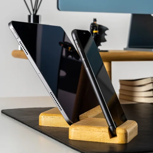 WoodsUpp - Tablet And Phone Holder Set Of 2