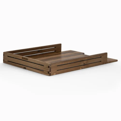 Woodsaka - 3line A4 Paper Tray Walnut