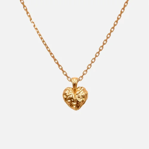 Raftaf - Heart Silver Necklace