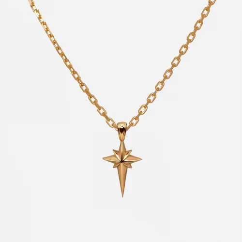 Raftaf - North Star Silver Necklace