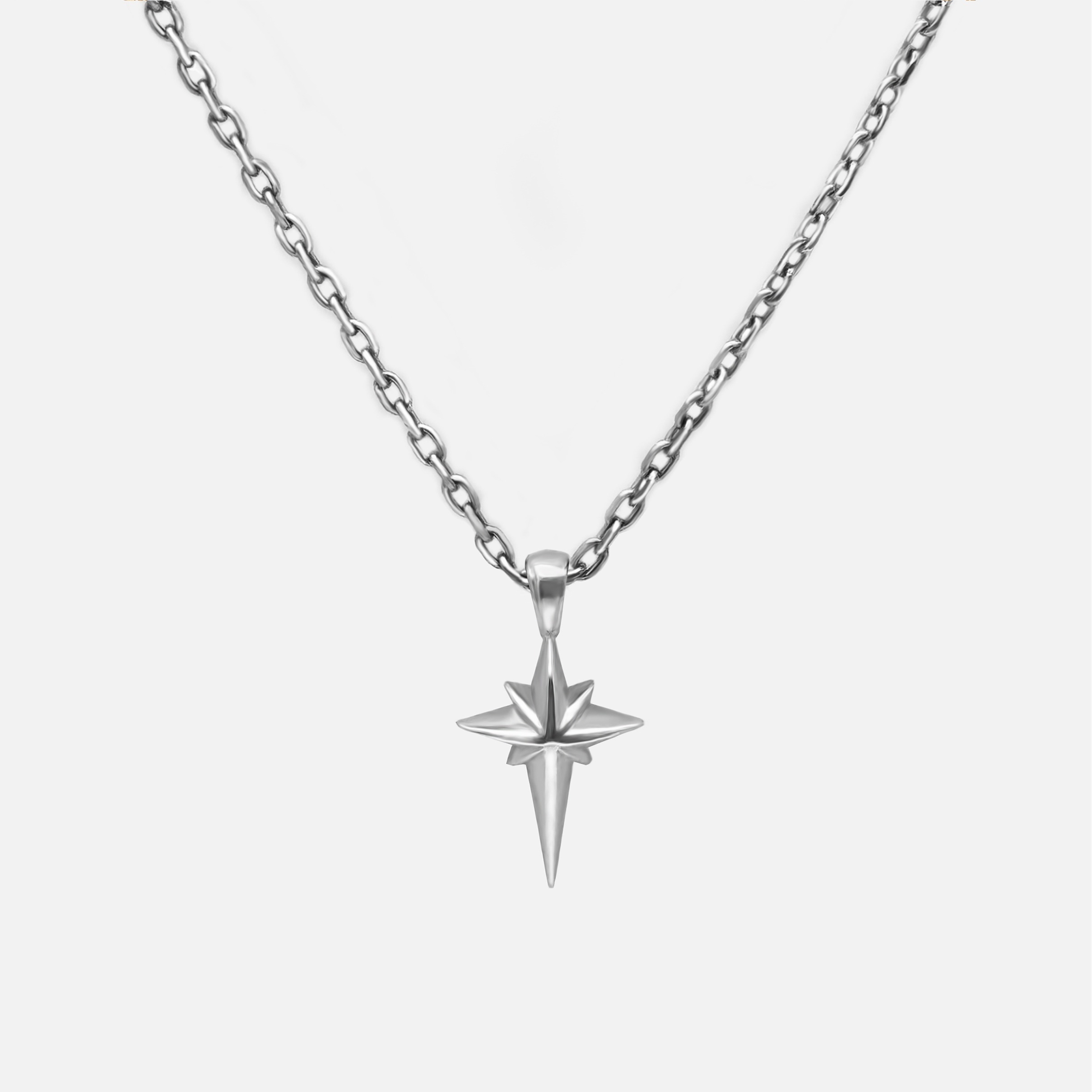 North Star Silver Necklace