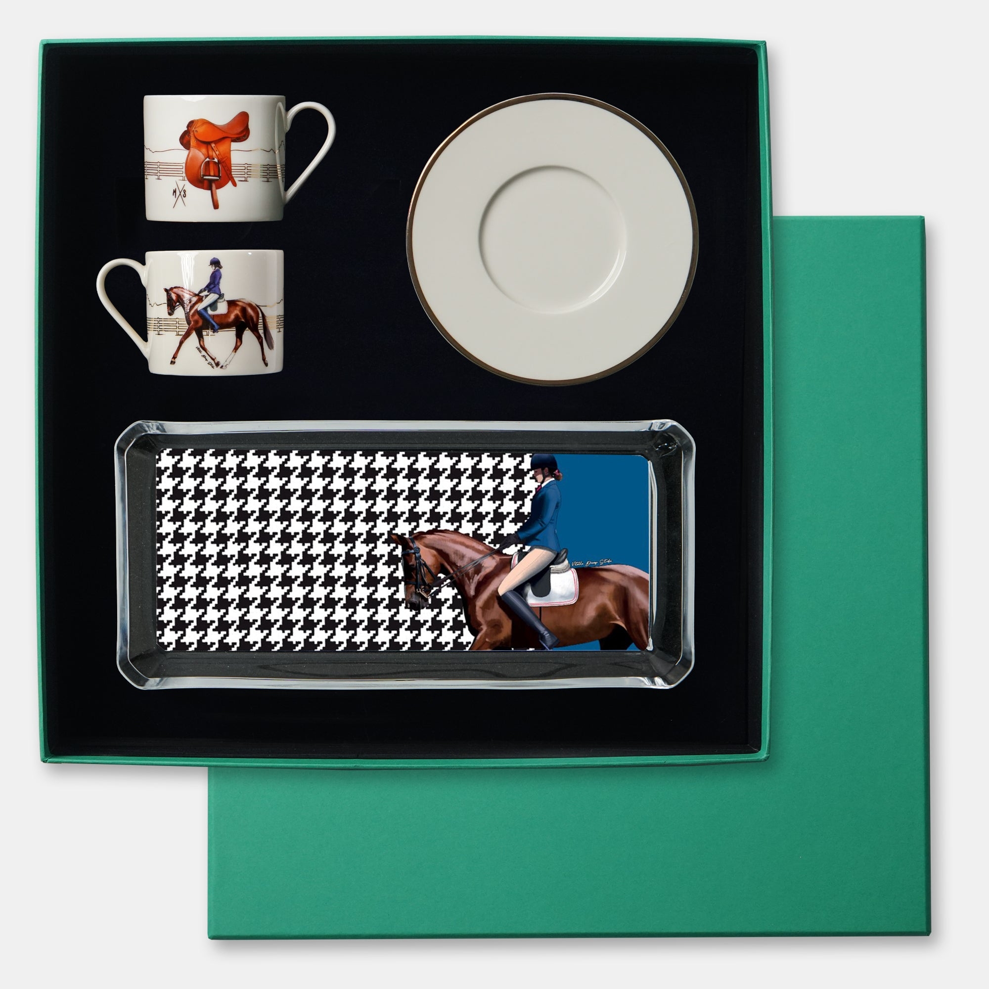 Equestrian Ceket Fincan Set 5