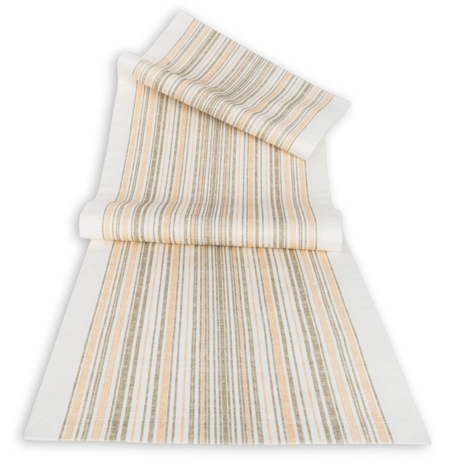 Stripe Print Runner,%100 Cotton, 53"l X 16"w