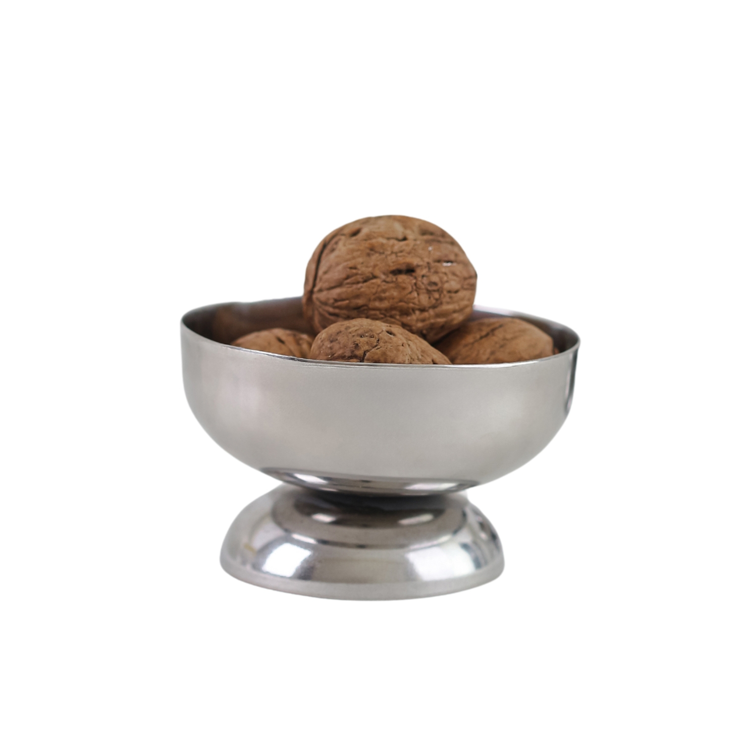 Metal Breakfast Dessert Snack Decorative Presentation Bowl 8.5 Cm