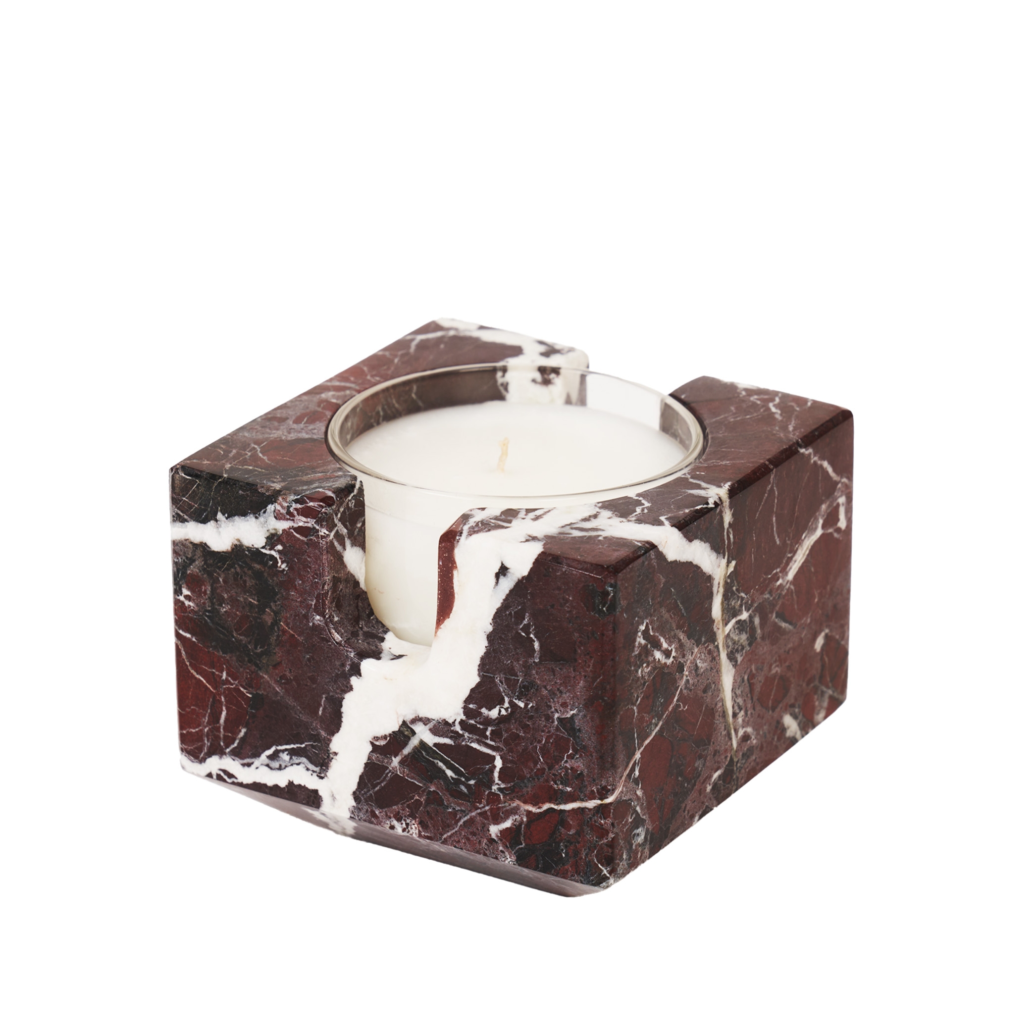 Glow Ela Marble Candle Holder