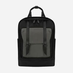 Solna Leather With Belt Shoulder And Hand Strap Backpack With Laptop Compartment