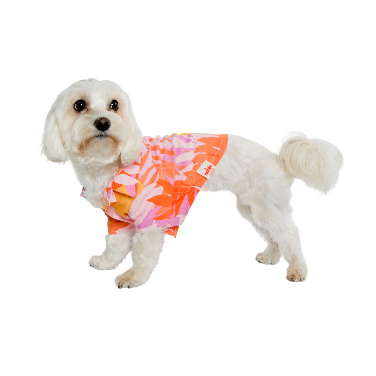 Hawaiian Linen Dog Shirt