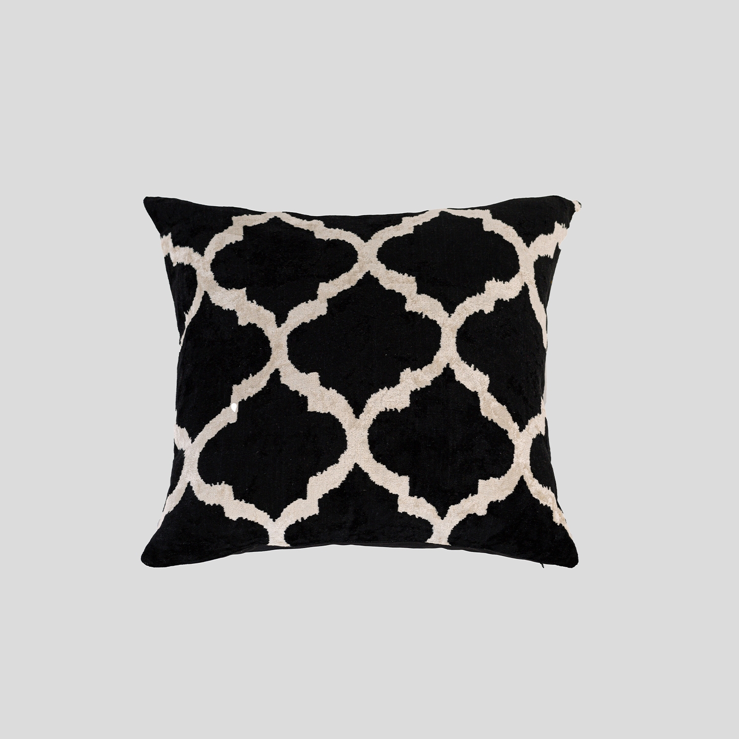 Silk Velvet Ikat Pillow 50x50cm - Vl