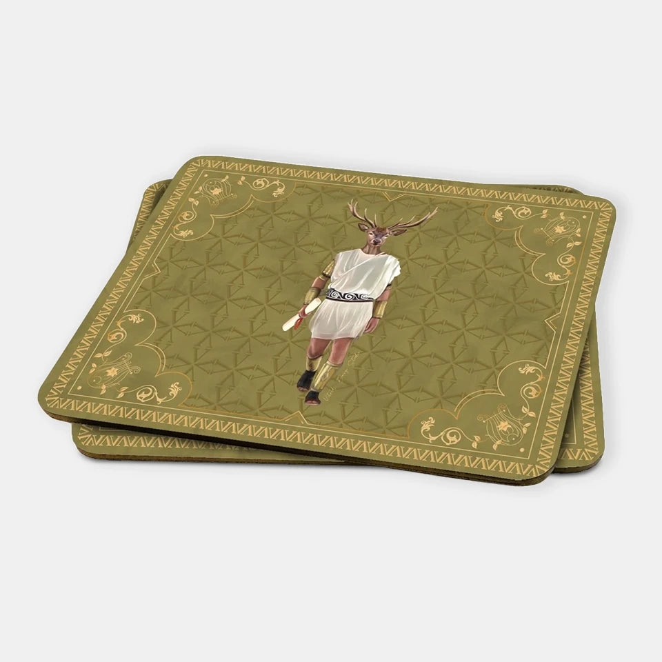 Roman Set Of 2 Mdf American Place Mats