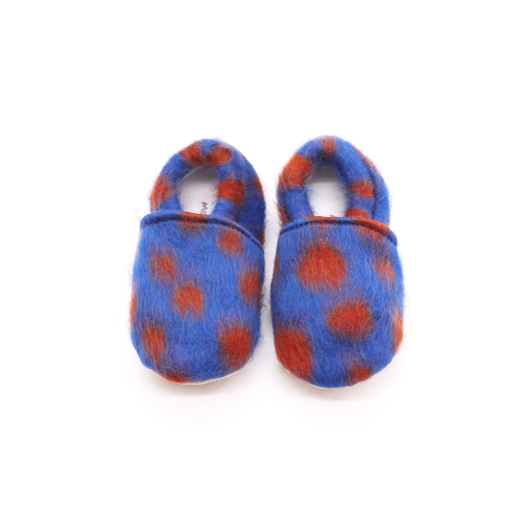 Dot Plush Cotton Non-slip Baby Booties