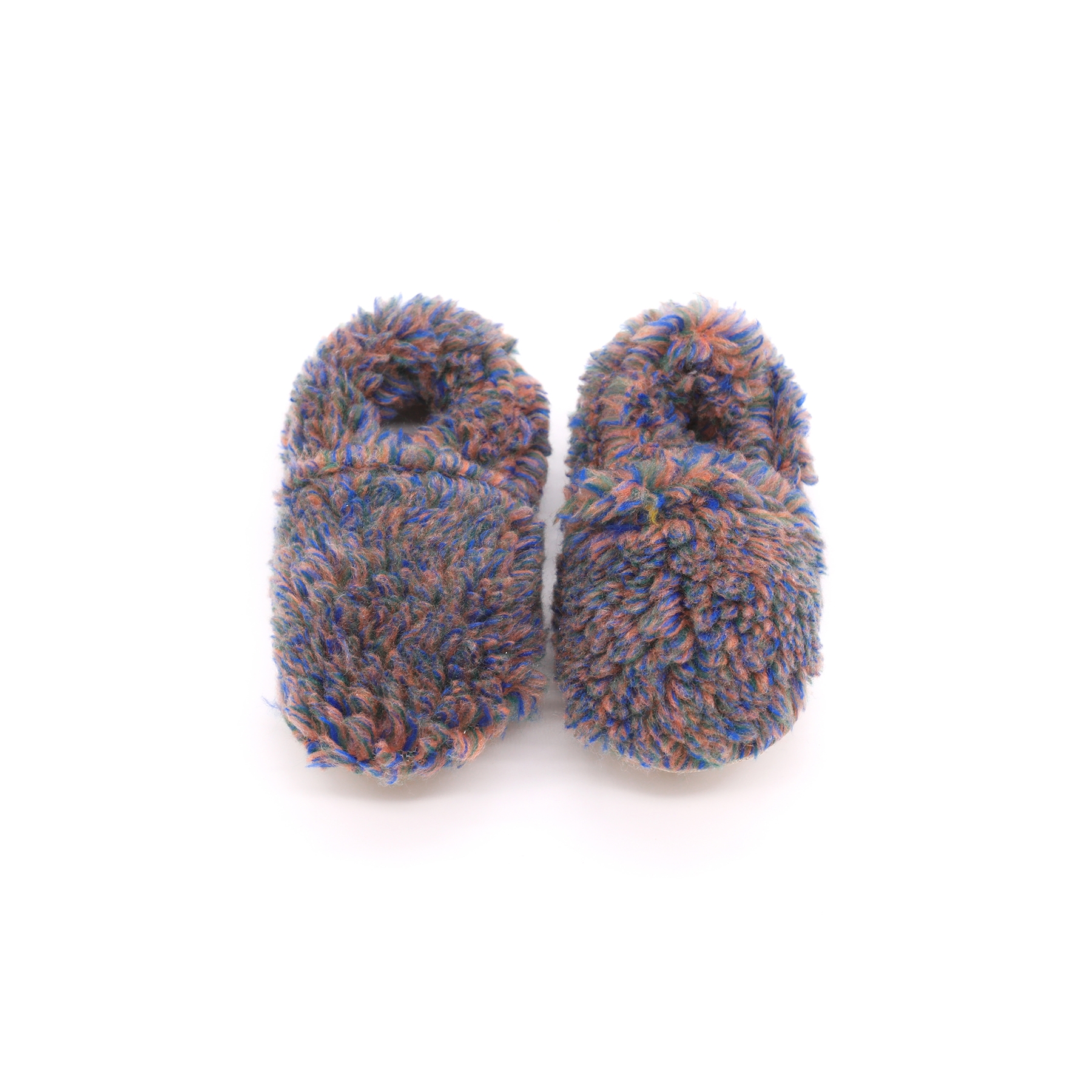 Colorful Plush Cotton Non-slip Baby Booties