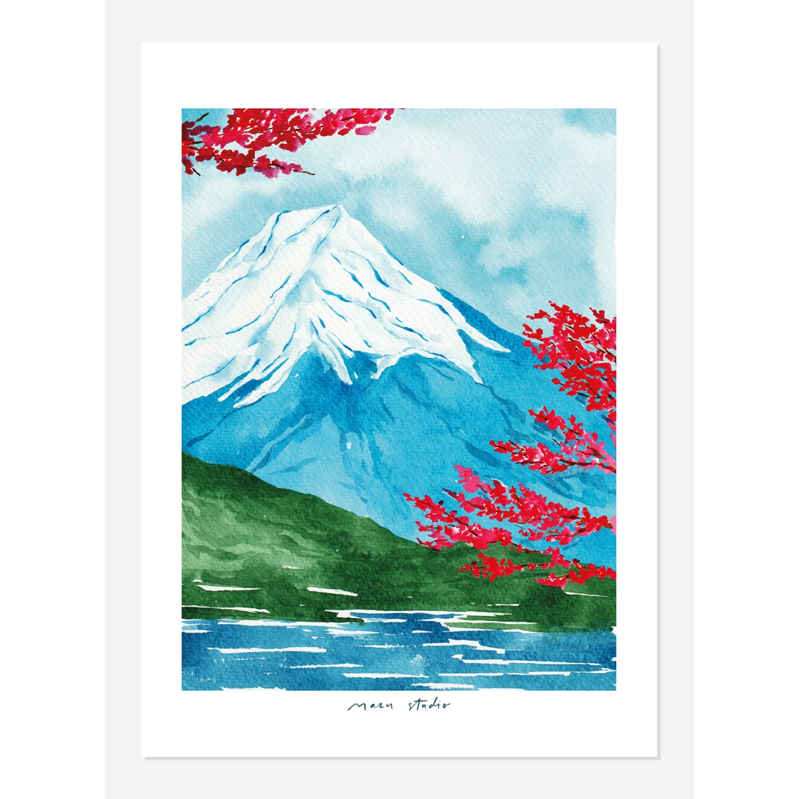 Fuji Art Print