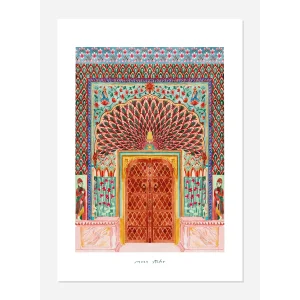 Lotus Gate Art Print